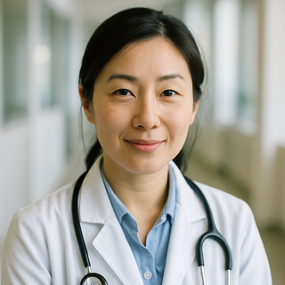Portrait of Dr. Maya Chen