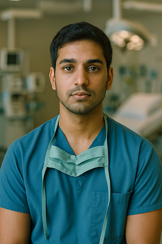 Portrait of Dr. Lucas Patel